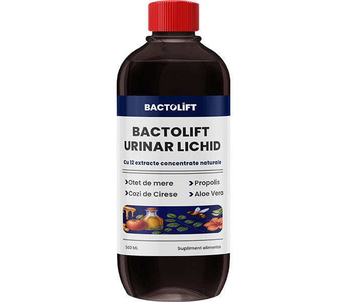 BactoLift Urinar Lichid: Pentru Infectii Urinare - Efect Antibacterian & Analgezic