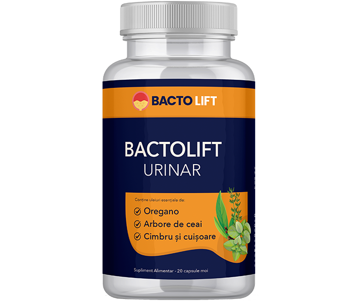 BactoLift Urinar: Supliment pentru Infectii Urinare pe baza de Uleiuri Esentiale Pure