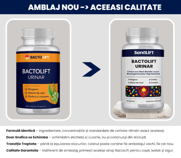 Schimbare-grafica-sirop-bactolift-urinar